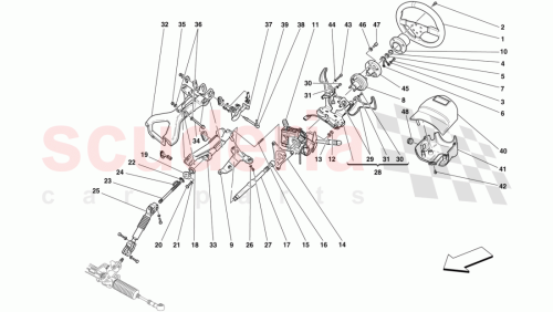 Part Diagram for Ferrari 182959