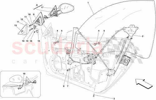 Part Diagram for Ferrari 83060900
