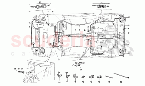 Part Diagram for Ferrari 62424900