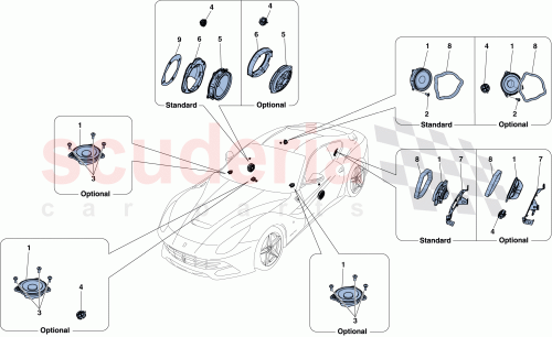 Part Diagram for Ferrari 286297
