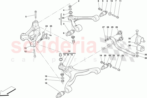 Part Diagram for Ferrari 216268
