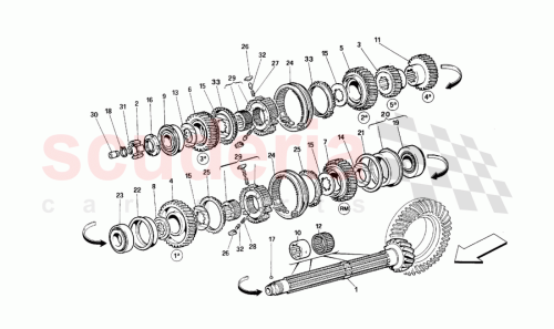 Part Diagram for Ferrari 154424