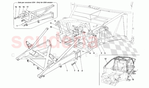 Part Diagram for Ferrari 62903500