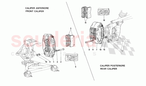 Part Diagram for Ferrari 148981