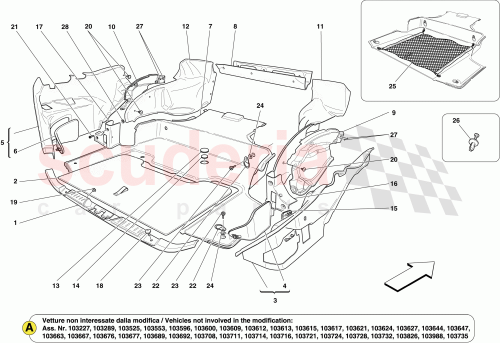 Part Diagram for Ferrari 82853000