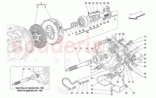 Part Diagram for Ferrari 154601