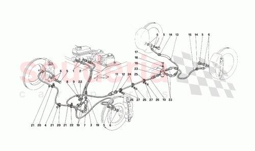 Part Diagram for Ferrari 135747