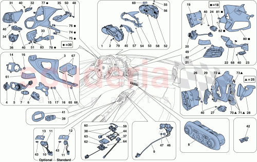 Part Diagram for Ferrari 70002520