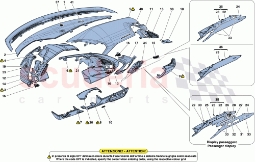 Part Diagram for Ferrari 87172100