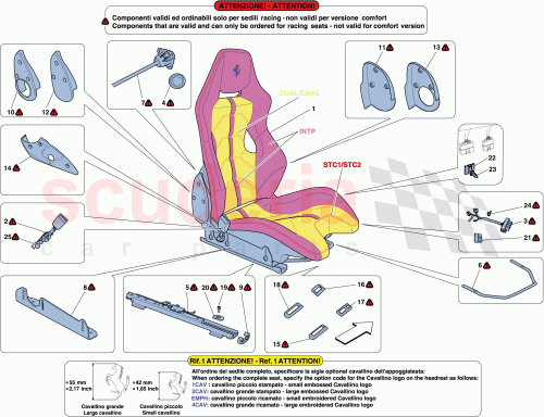 Part Diagram for Ferrari 84620500