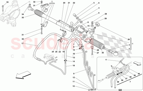 Part Diagram for Ferrari 196172