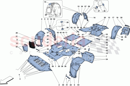 Part Diagram for Ferrari 1002830