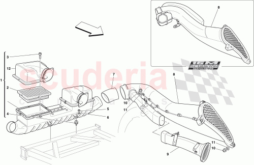 Part Diagram for Ferrari 249884