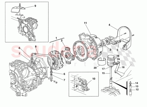 Part Diagram for Ferrari 164331