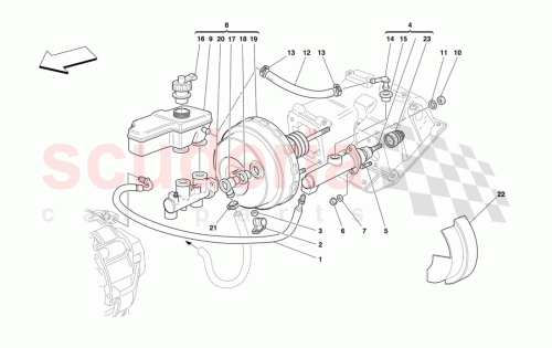 Part Diagram for Ferrari 171783