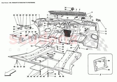 Part Diagram for Ferrari 66925600