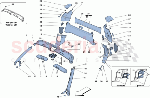 Part Diagram for Ferrari 84331412