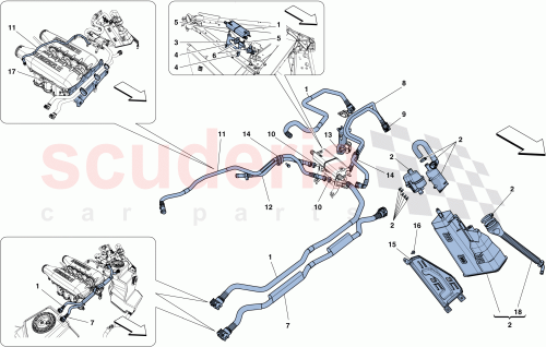 Part Diagram for Ferrari 304864