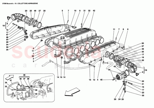 Part Diagram for Ferrari 181061