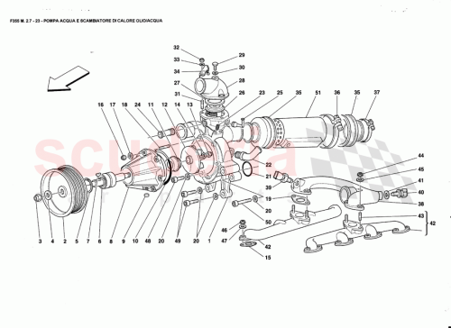 Part Diagram for Ferrari 145015