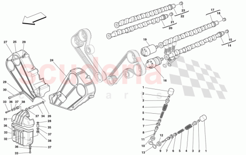 Part Diagram for Ferrari 184949