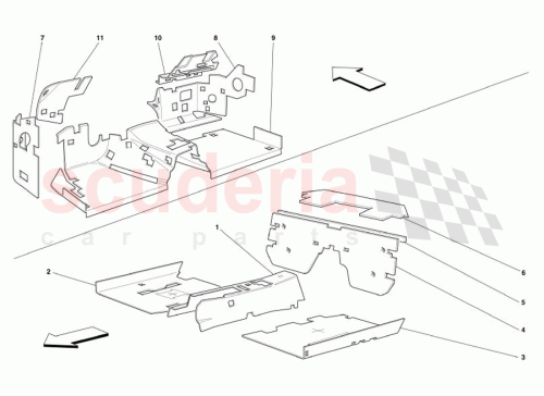 Part Diagram for Ferrari 68545400