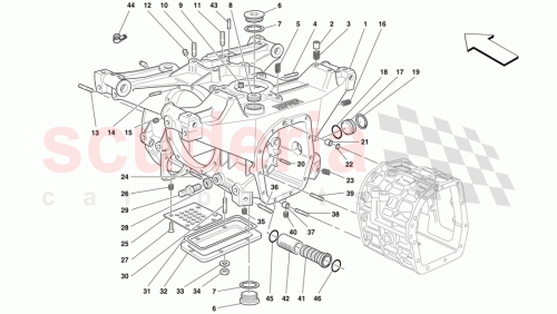 Part Diagram for Ferrari 13453534