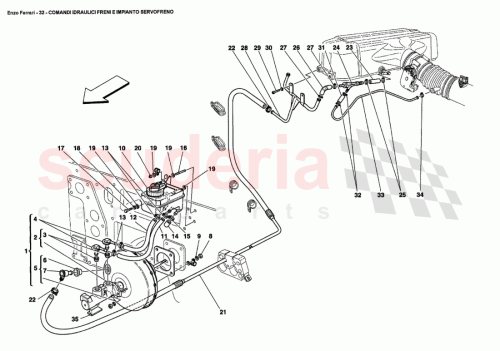 Part Diagram for Ferrari 293058