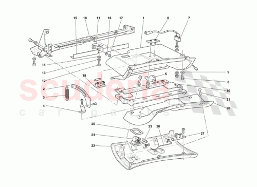 Part Diagram for Ferrari 63765300
