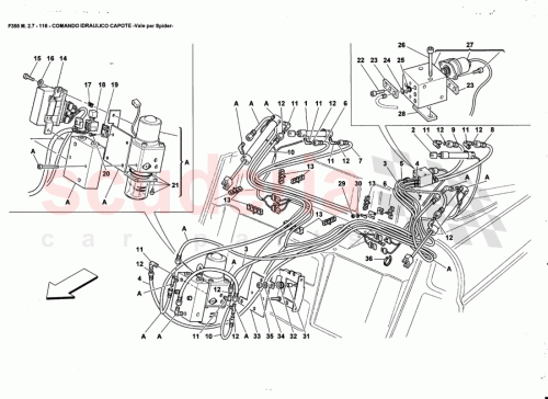 Part Diagram for Ferrari 168866
