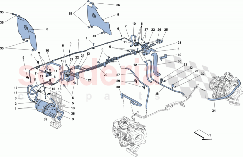 Part Diagram for Ferrari 316651