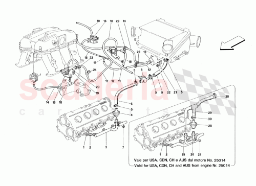 Part Diagram for Ferrari 115676