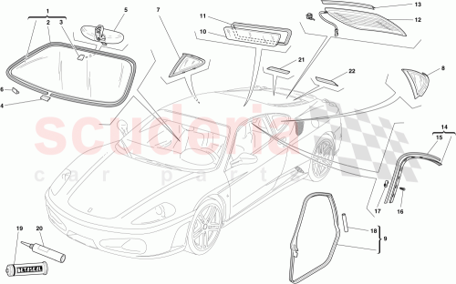 Part Diagram for Ferrari 68547700