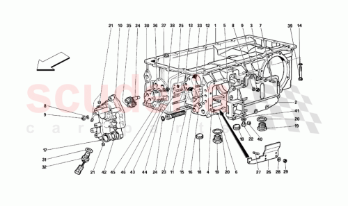 Part Diagram for Ferrari 10265160