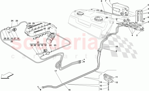 Part Diagram for Ferrari 252148