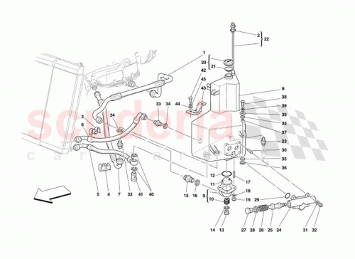 Part Diagram for Ferrari 125521