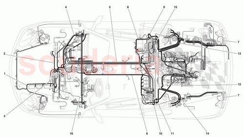 Part Diagram for Ferrari 184250