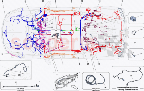 Part Diagram for Ferrari 306301