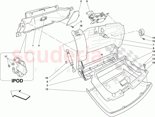 Part Diagram for Ferrari 80146600