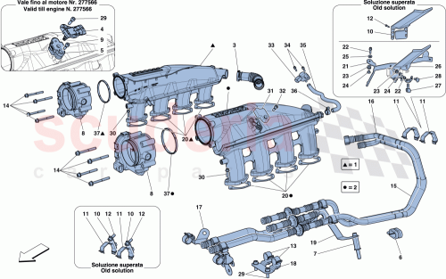 Part Diagram for Ferrari 312155