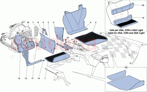 Part Diagram for Ferrari 83454600