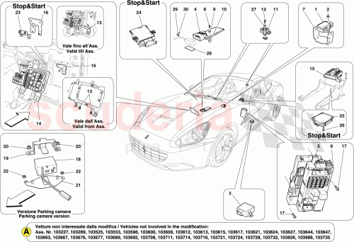 Part Diagram for Ferrari 221567