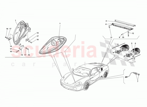 Part Diagram for Ferrari 165558