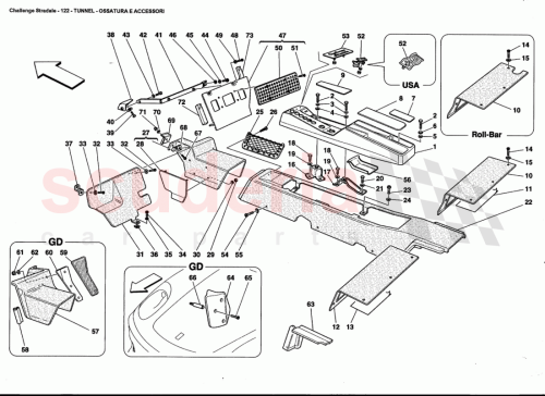 Part Diagram for Ferrari 674626