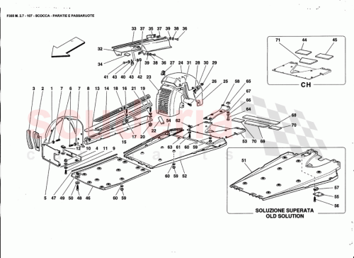 Part Diagram for Ferrari 64841200