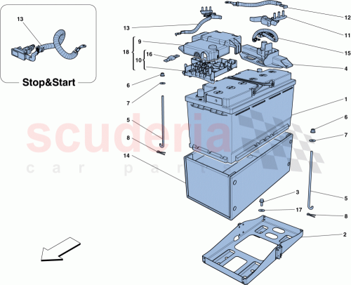 Part Diagram for Ferrari 273569