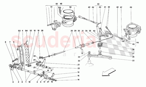 Part Diagram for Ferrari 163920