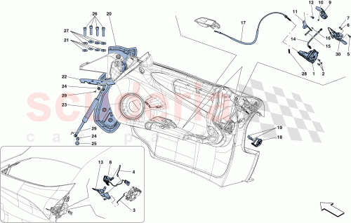 Part Diagram for Ferrari 67187300