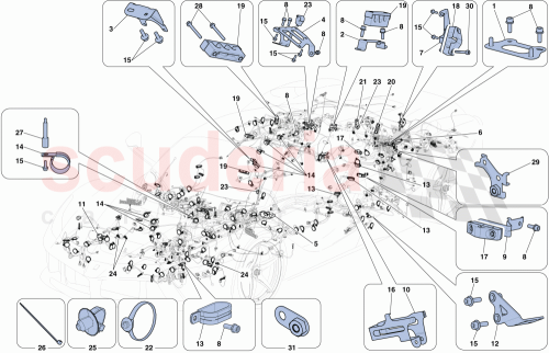 Part Diagram for Ferrari 298977