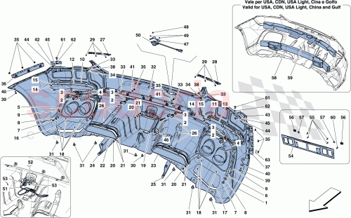 Part Diagram for Ferrari 87803200
